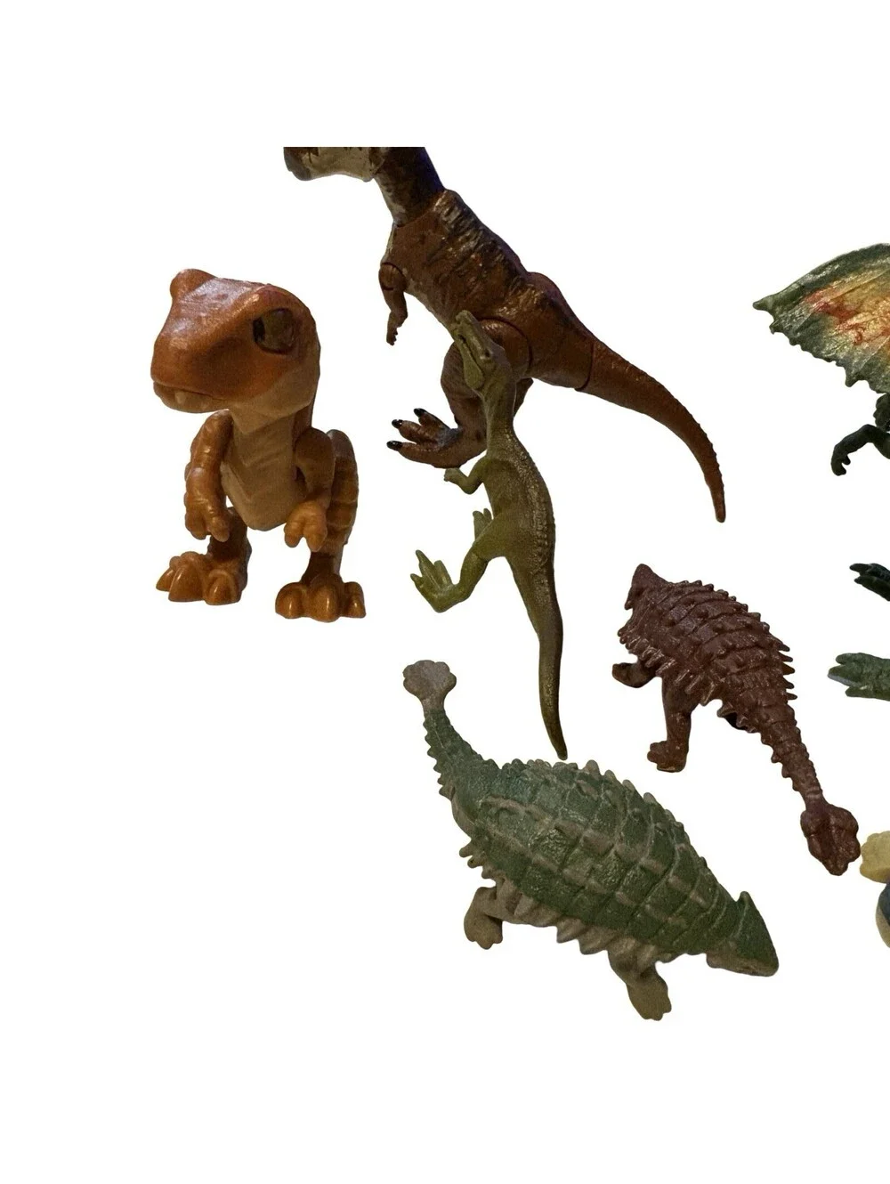 Mixed Lot 8 pc Jurassic Park Jurassic World Dinosaur Action Figures